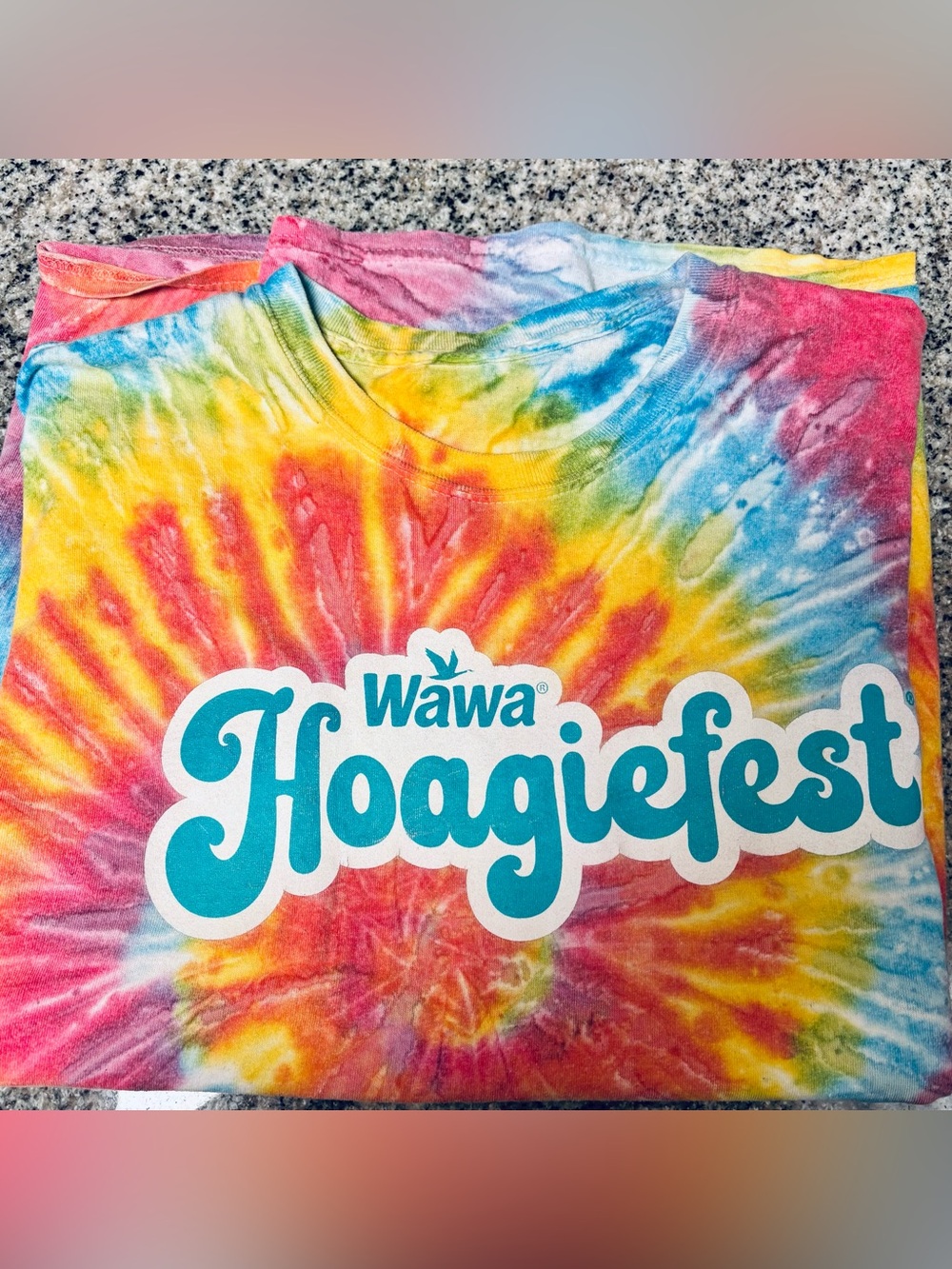 Wawa Hoagiefest Tie Dye Graphic Tee